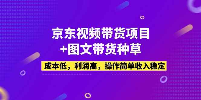 最新京东带货视频搬运赚钱项目,京东短视频带货教程,成本低,利润高,操作简单收入稳定插图