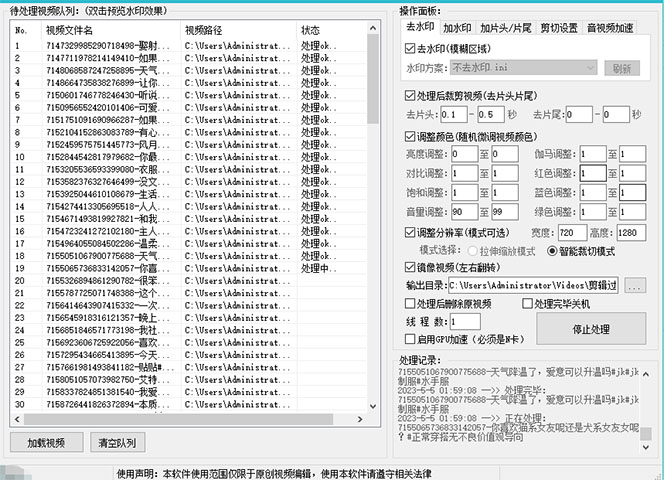 抖音暴力起号，短视频美女号起号项目+千部擦边资源+批量剪辑去重软件插图(2)